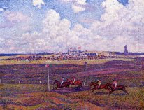 La piste de course à Boulogne Sur Mer 1900