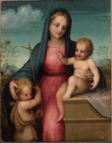 Madonna y el Niño con San Juan Bautista