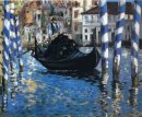 Il Canal Grande di Venezia blu venezia 1874