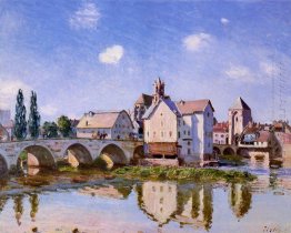 the moret bridge in the sunlight 1892