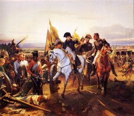 Napoleon at the battle of Friedland