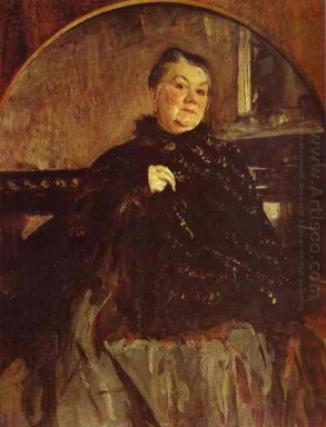 Retrato de la actriz Glikeria Fedotova 1905