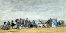 Beach Scene At Trouville 1