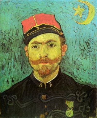 Ritratto Di Milliet Secondo Lieutnant degli Zuavi 1888