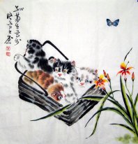 Cat - Chinese Painting