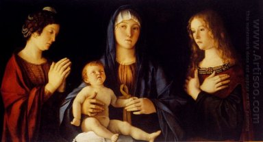 Vierge et l\'Enfant avec sainte Catherine et Marie de Magdala
