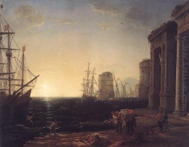 Harbour Adegan Di Sunset 1643