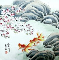 Fish - Chinese Painting