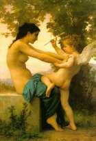 Young Girl Defending Herself against Eros 1880