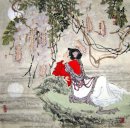 Belle Dame - Peinture chinoise