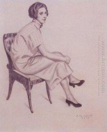 Portrait Of Evdokimova 1925