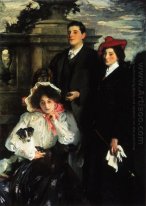 Hylda Almina And Conway Children Of Asher Wertheimer 1905