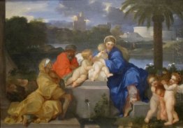 The Holy Family with Saints Elizabeth and the Infant John the Ba