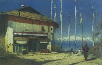 Buddhist Temple In Darjeeling Sikkim 1874