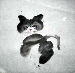 Cat - Chinese Painting