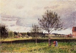 eragny landscape le pre 1897