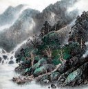 Bergen en water - Chinees schilderij