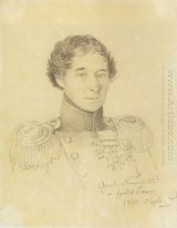 Portrait Of Lieutenant Commander Nikolay Epanchin 1829