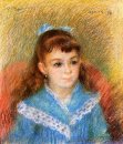 Retrato de una chica joven Elizabeth Maitre 1879