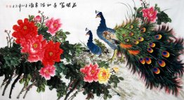 Peacock(Six Feet) - Chinese Painting