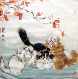 Cat - Chinese Painting