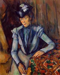 Woman In Blue Madame Cezanne