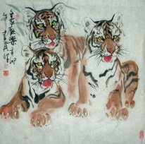 Tiger - Chinesische Malerei