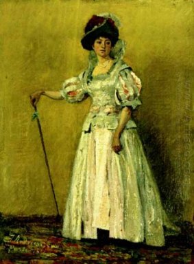 Retrato de mujer en un traje