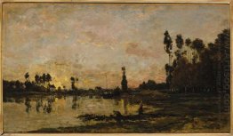 Sunset On The Oise 1865