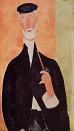 man with a pipe the notary of nice 1918