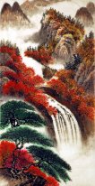 Waterfall - Chinese Painting