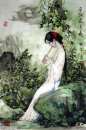 Belle Dame - Peinture chinoise