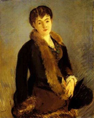 Portret van mademoiselle isabelle lemonnier