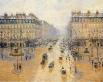 avenue de l opera snow effect 1899