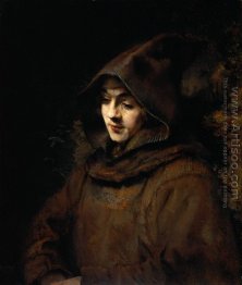 Titus van Rijn in a Monk's Habit