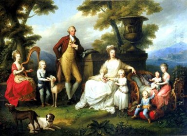 Ferdinand IV. von Neapel und seine Familie