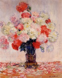 Vase Of Peonies