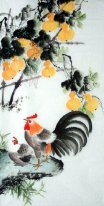 Gourd-Hen - Pintura Chinesa