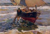 Strandning The Boat Study 1908