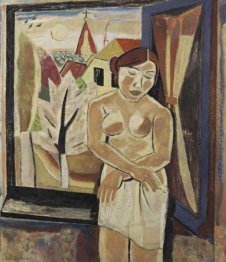 Nude by a window