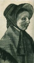 Woman With Hat Head 1882