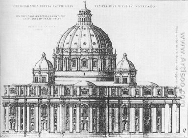 Proyecto de St Peter\'\' s en Roma 1547