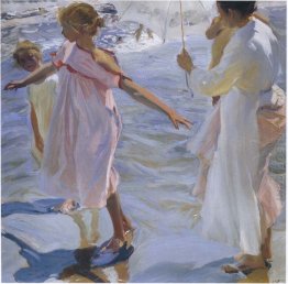 Strolling Along The Seashore 1909 1