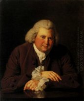 Portrait Of Dr Erasmus Darwin 1731 1802 Scientist Inventor And P