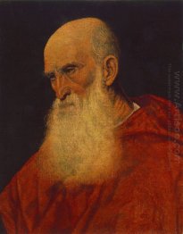 Portrait of an Old Man (Pietro Cardinal Bembo) 1545-46