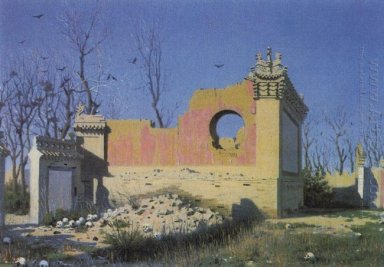Ruines d\'un théâtre à Chuguchak 1870