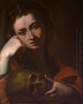 The Penitent Magdalen (Vanitas)