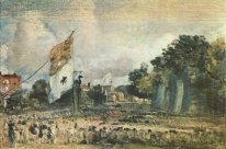 celebração da paz geral de 1814 no leste da bergholt 1814