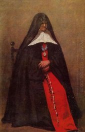 The Mother Superior Of The Convent Of The Annonciades 1855