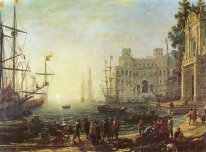 Porto con Villa Medici 1637